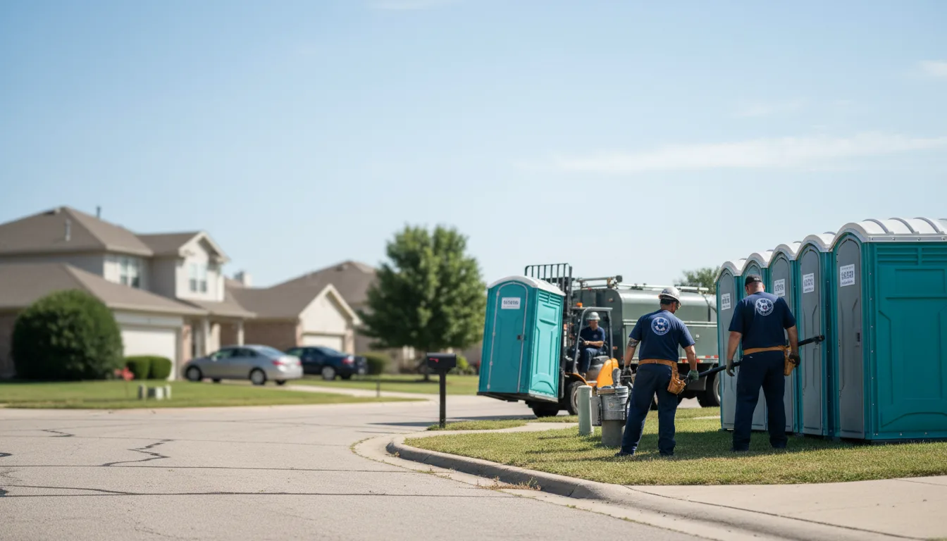 Porta Potty Rental in Hebron, OH near me